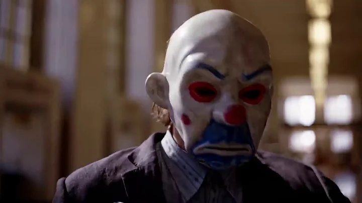 Bank Robbery Scene [JOKER]  - The Dark Knight (2008) Movie CLIP HD