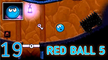 RED BALL 5 | Gameplay Walkthrough | Part-19 Level 106-110