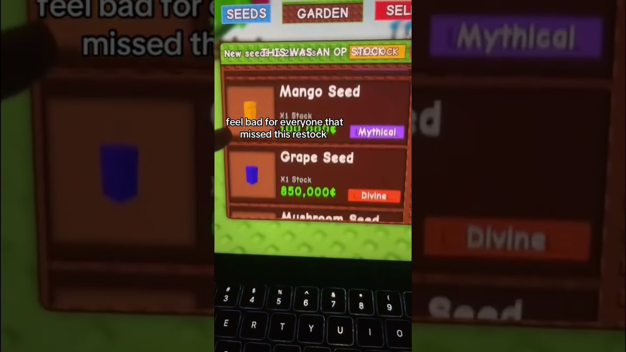 Jandel Abusing Seed Stocks Growagarden Roblox