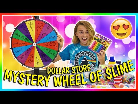 DOLLAR STORE MYSTERY WHEEL OF SLYME | We Are The Davises