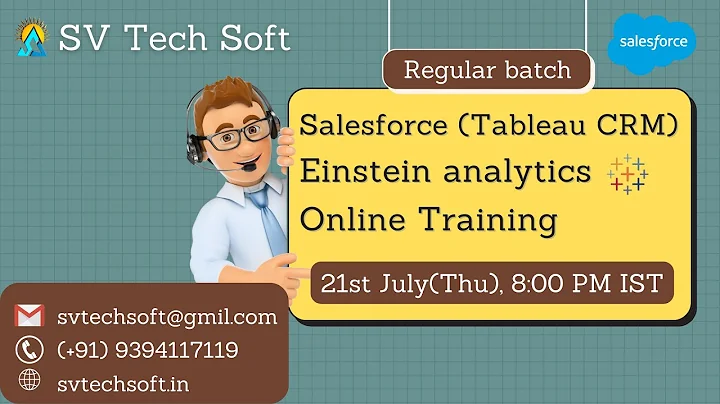 Salesforce Tableau CRM (Einstein Analytics) Training Demo