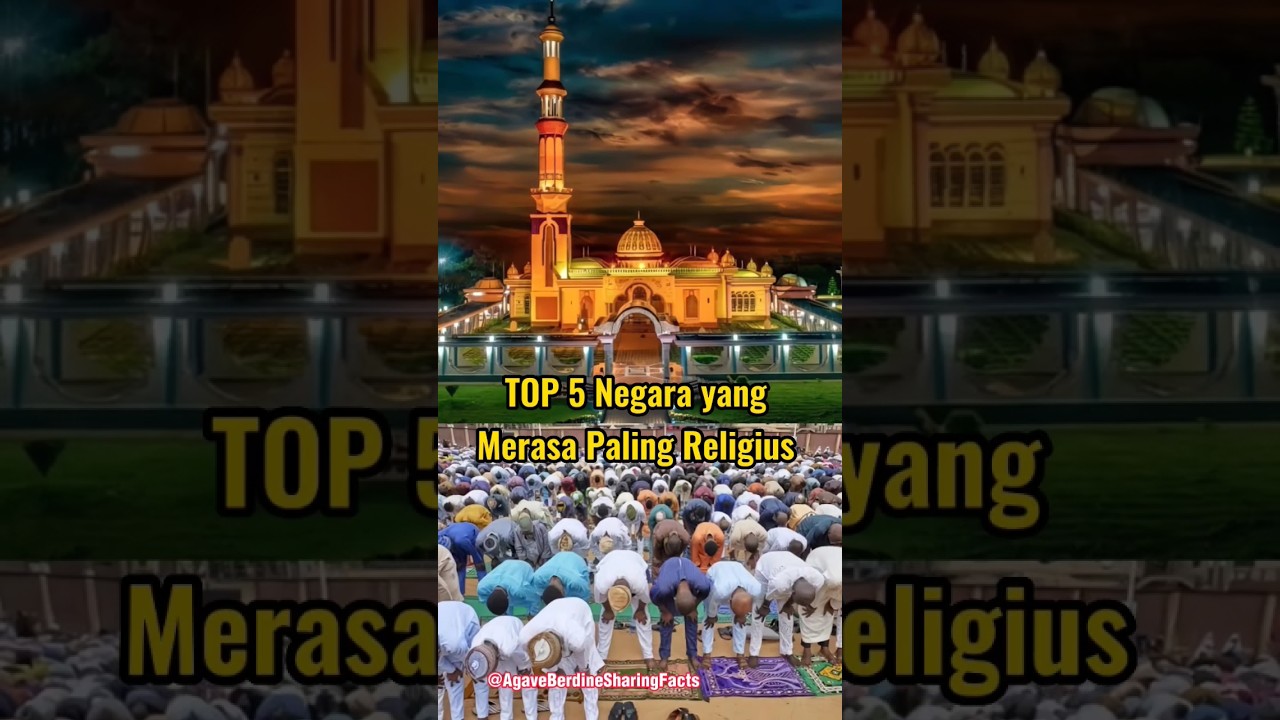 TOP 5 Negara yang Paling Religius di Dunia (Sumber : CEOWorld Magazine)