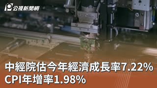 中經院估今年經濟成長率7.22% CPI年增率1.98%｜20260417 公視午間新聞