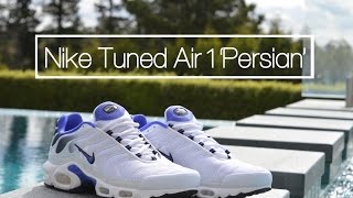 Unboxing New 2015 Nike Tuned 1 Persian Whitepersian Purple-Black