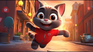 Talking Tom Hero Dash | Супер Хэнк Выполняет Миссии И Собирает Золото Для Освобождения Города