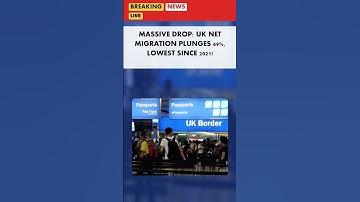 UK Net Migration Plummets 69 to Four-Year Low ONS Reveals