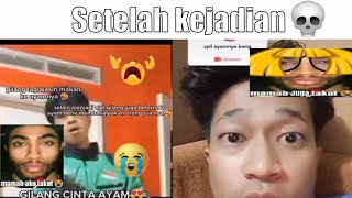 Gilang si ojol pecinta ayam,saat kejadian dan setelah kejadian💀...