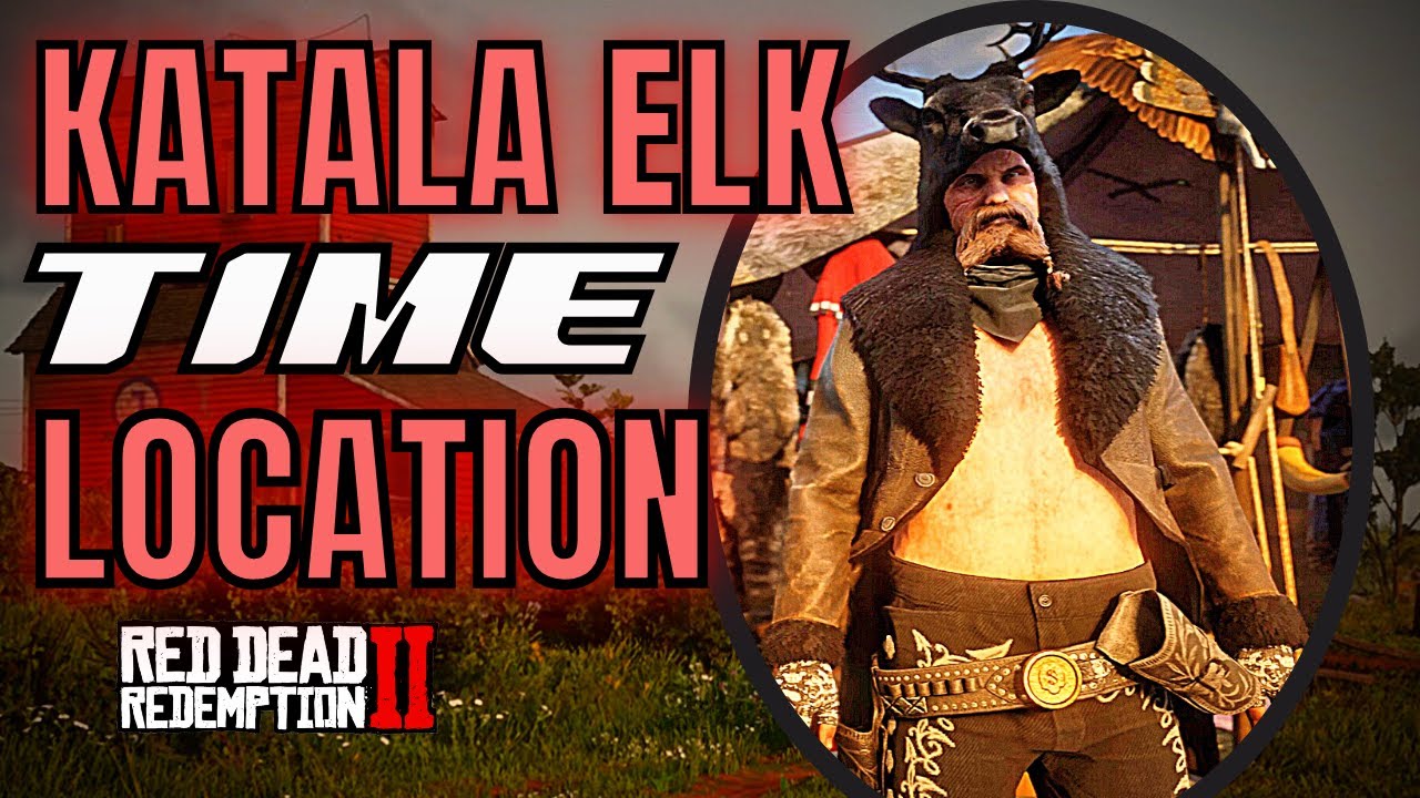 Legendary Katata Elk Location and Time RDR2 YouTube