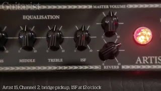 Blackstar Artist Series 15 & 30 watt pedal-friendly combos demo