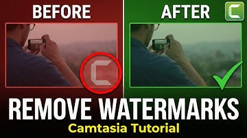 How to Remove Watermark from Video in Camtasia (Easy & Free)
