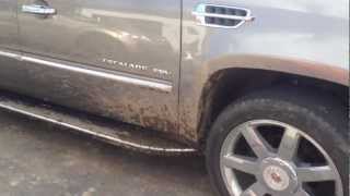 Cadillac Escalade After Off-roading and Flash Brown Royal