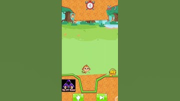 Slice to Save monkey 🐒 Level 1 |Funny game 😂  🇮🇳 | #shorts #short  #funny #the__sv__gamer #gameplay