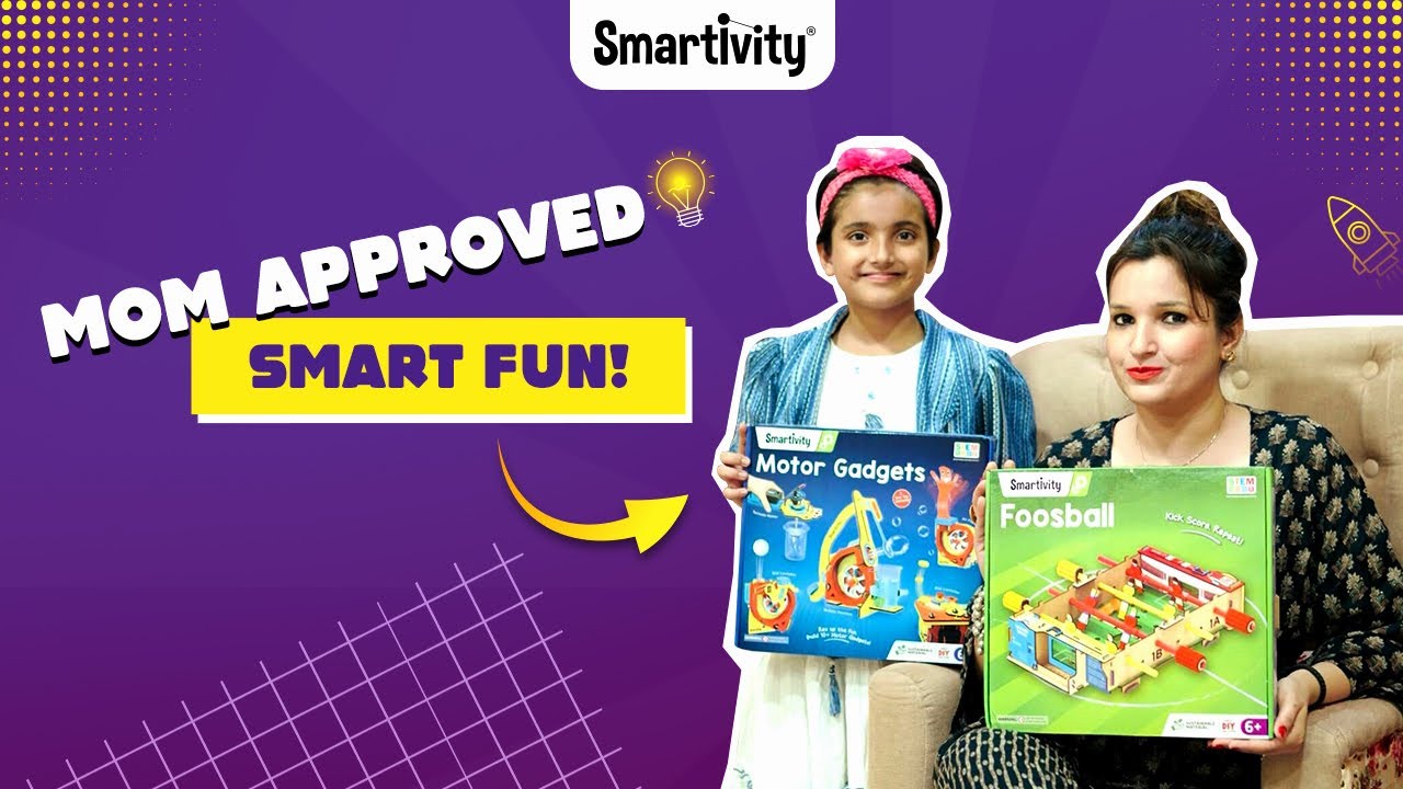 Mom approved smart fun! | DIY Toys | Smartivity - YouTube