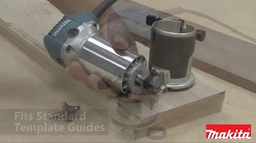 Makita 1-1/4 HP Compact Trim Router Kit Corded RT0701CX7