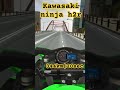 Kawasaki ninja h2r on wheel🔥#viral #trending shortsvideo #1k #waite #world record 🔥