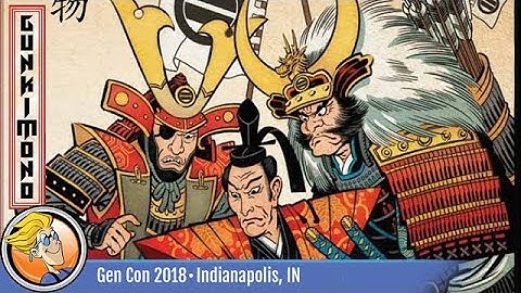 Gunkimono — game preview at Gen Con 2018