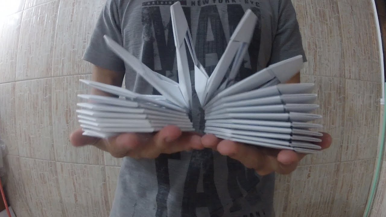 Playing With Origami Slinky By Jonakashima2