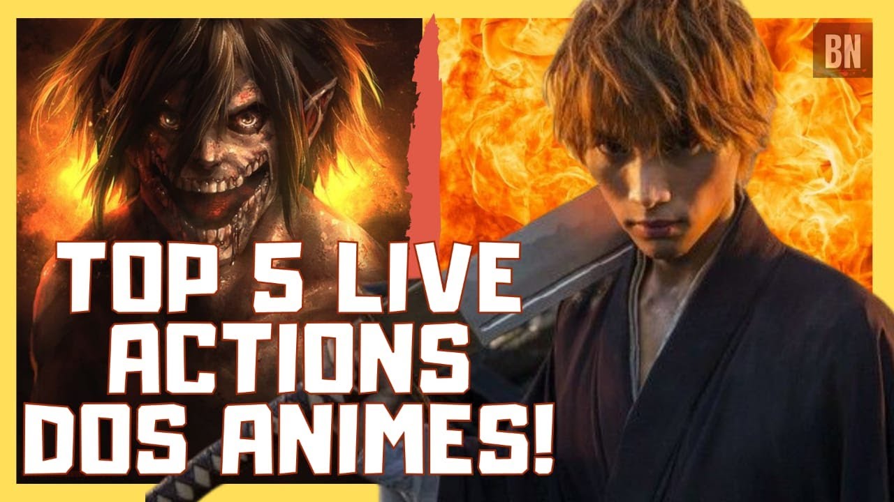 Veja 5 filmes live action baseados em anime na Netflix