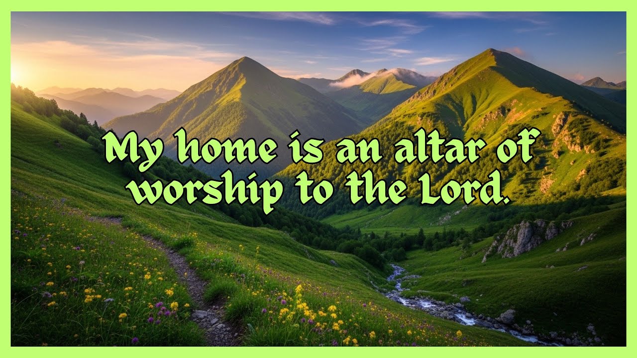 The Holy Spirit dwells in my house - @EchoesofGrace70 - YouTube