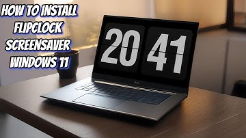 How to install FLIPCLOCK sreensaver on Windows 11