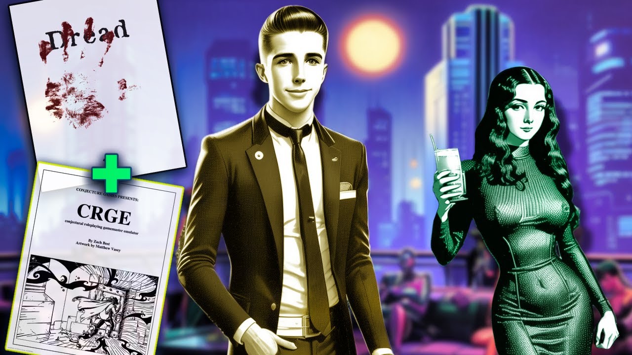 Welcome to Herman Black's Smart Tower | Jenga Horror RPG played Solo |  DreadxCRGE