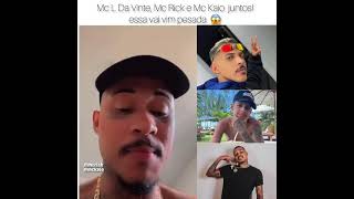 MC L da Vinte MC Rick e MC Kaio juntos! Música nova