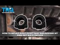 How to Replace Front Sway Bar Bushing Set 2008-2017 Buick Enclave