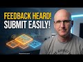 Your Feedback is heard... Tiles on the air