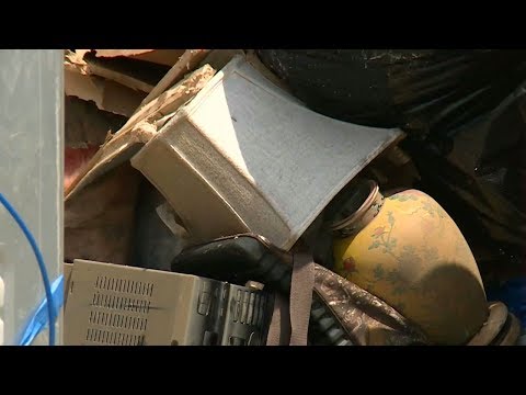 Flood victims begin