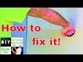 I was mad and punched the wall! How to repair hole in wall tutorial