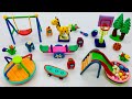 Diy how to make miniature playground set with polymer clay mini among us playground