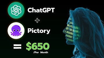 Make $650 Per Month by Making AI Videos | ChatGPT & Pictory Tutorial | Youtube Automation