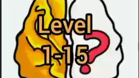 Brain out levels 1-15 Walkthrough Solution