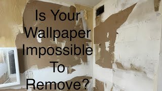 When Wallpaper Removal Becomes IMPOSSIBLE! Do This!  Spencer Colgan