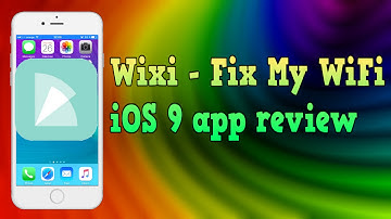 Wixi - Fix My WiFi  - iOS 9 app review