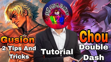 Gusion Double Dash And Chou Double Dash Tutorials Mobile legends 2026 #ml2b 