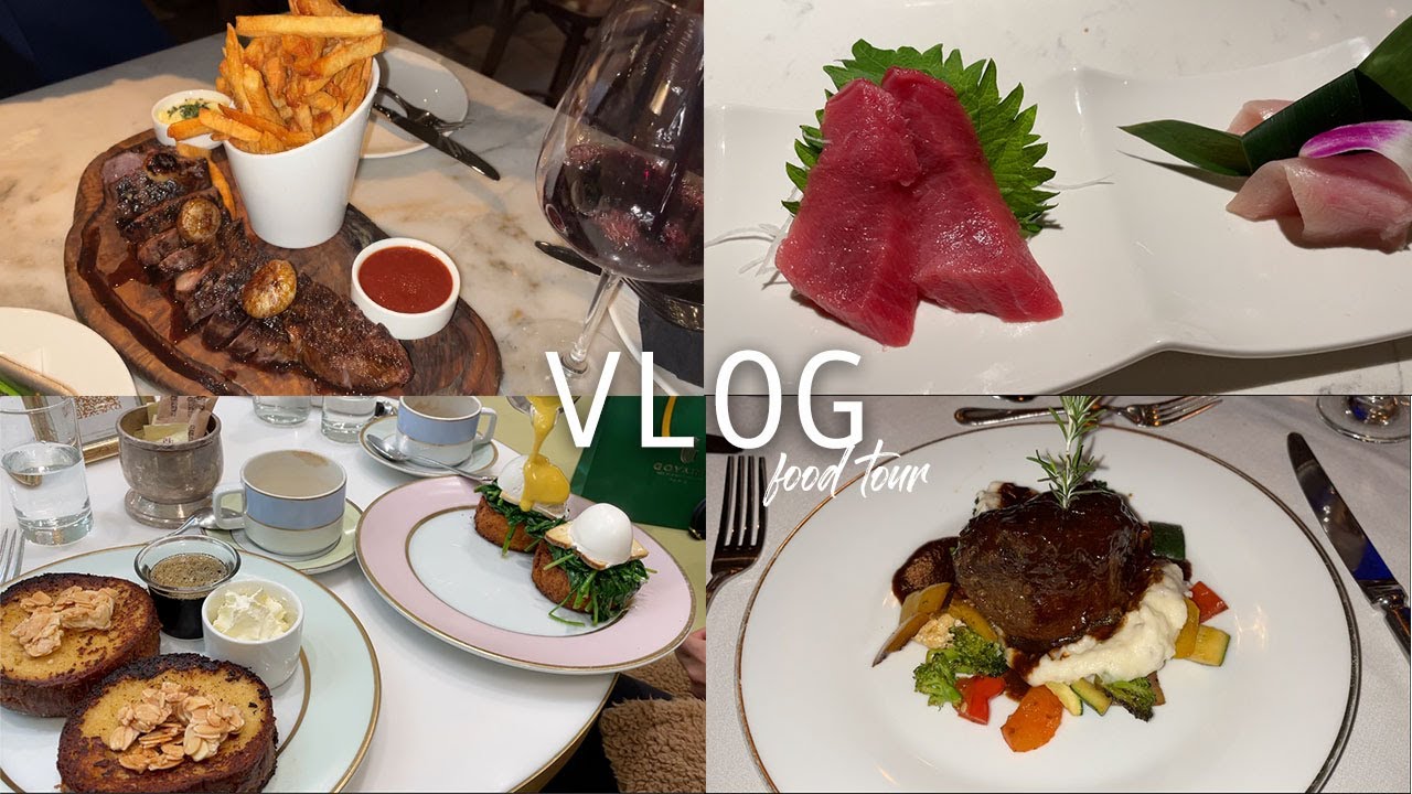 LA DIARIES: FOOD TOUR | wally's, cicada club, la petite paris, imari, & bianca in culver city
