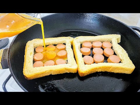 Простой и быстрый рецепт завтрака! Муж хочет готовить почти каждый день!