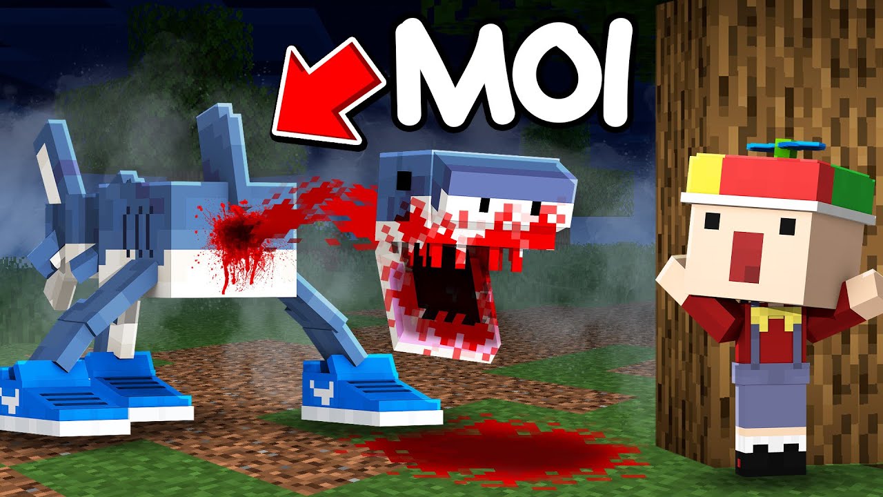 J’ai Utilisé des BRAINROT DARK pour faire PEUR à ce KIKOO sur Minecraft !