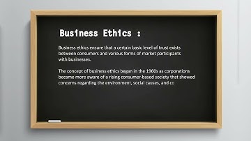Business Ethics | lesson #4
