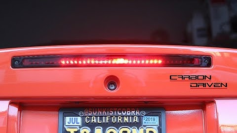 2003-2004 Cobra Terminator Sequential 3rd Brake Light
