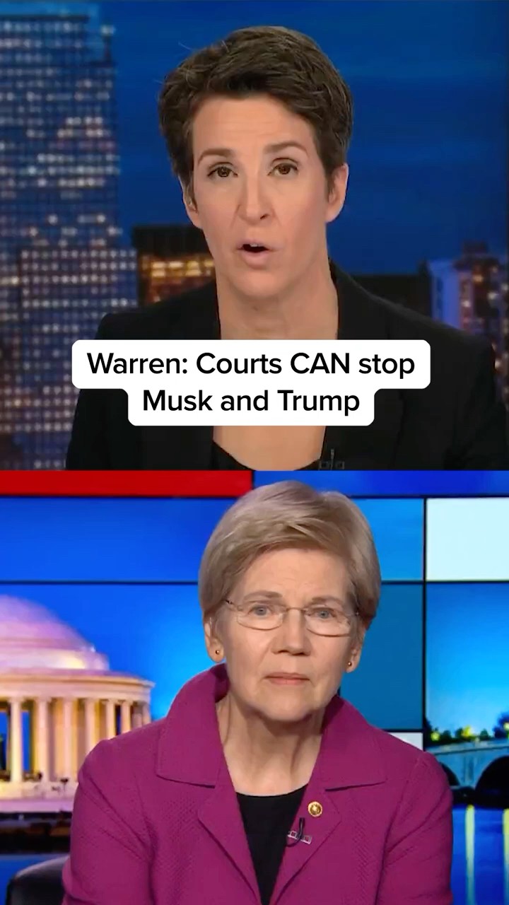 Warren: Courts CAN stop Musk and Trump