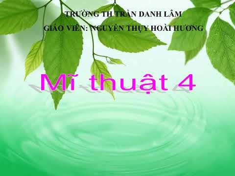 Môn: Mĩ thuật