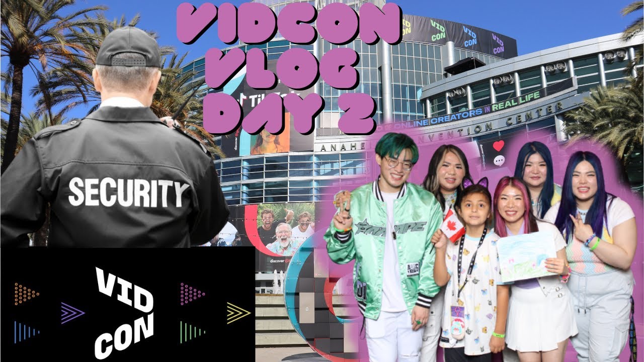 VidCon 2022 Meeting itsFunneh & KREW, getting in trouble with