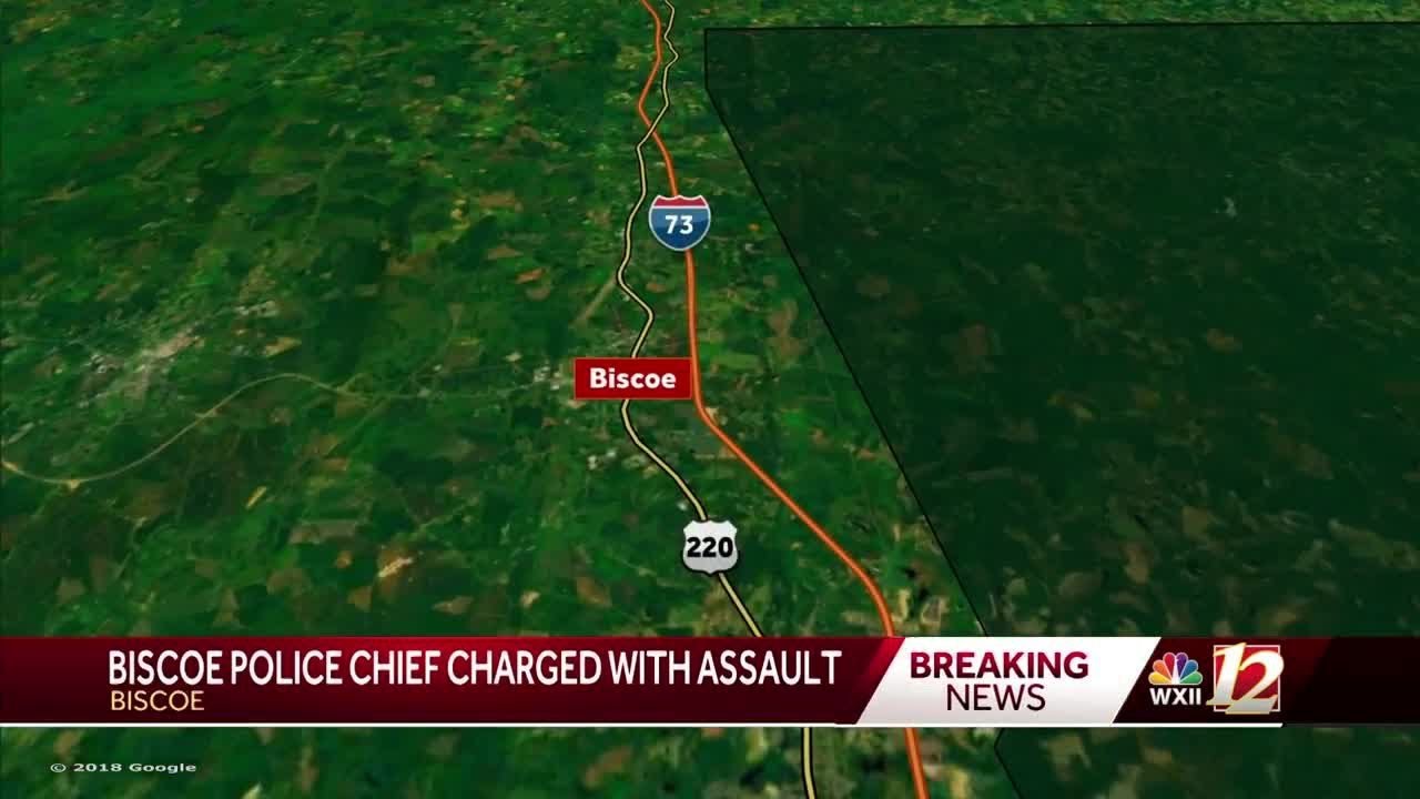 Biscoe police chief charged with assault YouTube
