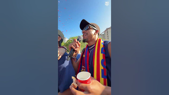 The champs painting the city blaugrana 💙❤️ #fcbarcelona #shorts