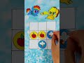 MLP Tic Tac Toe easy paper game- Craft ideas #shorts