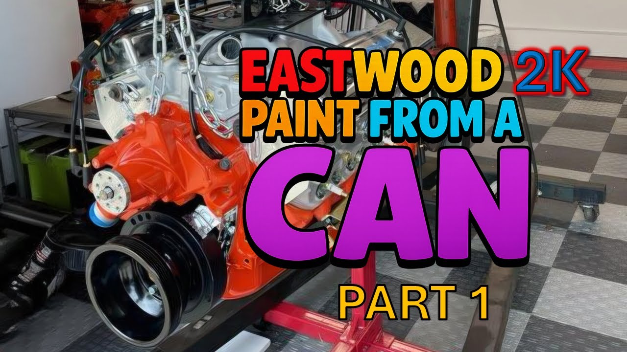 No Paint Booth? No Problem! Eastwood 2K Spray Can