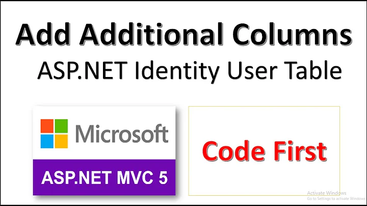 How to Add Additional Columns in ASP NET Identity User Table (Code First)