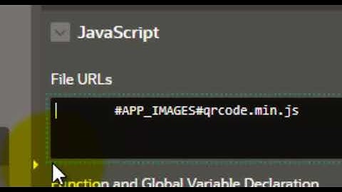 generating QRCODE  in oracle apex